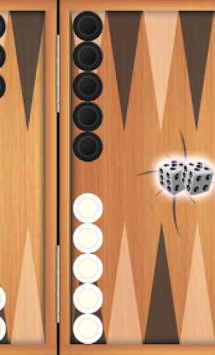 Jeu de jacquet (Backgammon) 1