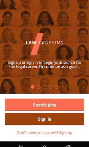 LawCrossing Legal Job Search 2
