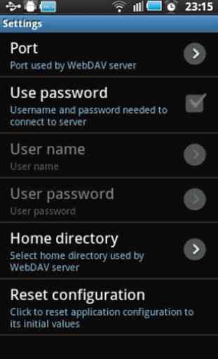 Serveur WebDAV Pro 3