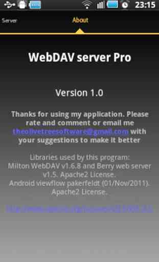 Serveur WebDAV Pro 4