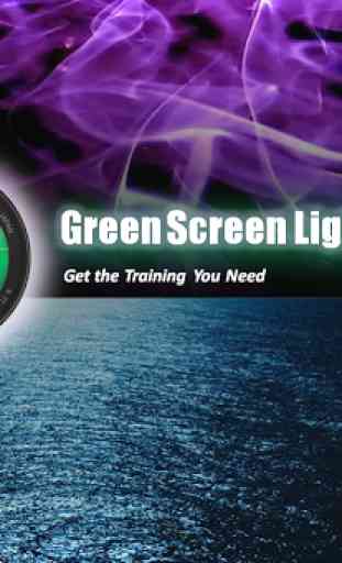 Training Green Screen Lighting 1