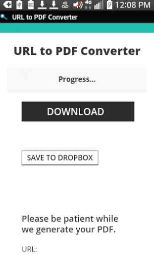 URL to PDF Converter 2