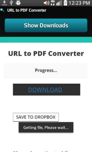 URL to PDF Converter 3
