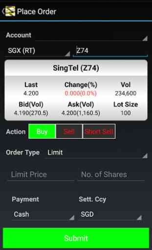 UTRADE SG for Android 1