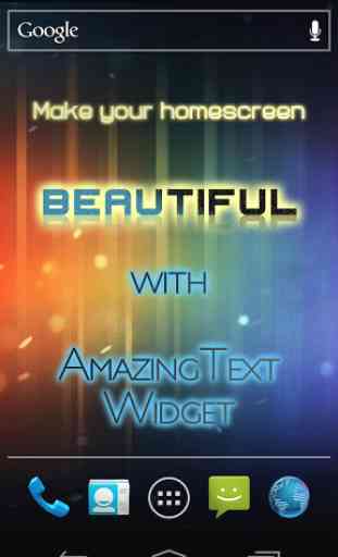 AmazingText FREE - Text Widget 1