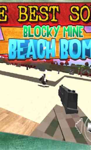 Block Mine Beach Bomb 1