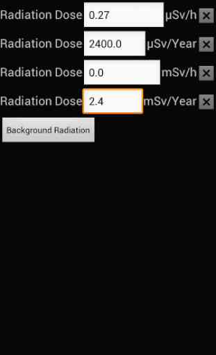 Calculateur dose rayonnement 1