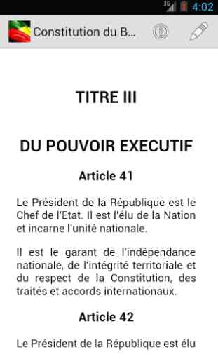 Constitution du Bénin 2