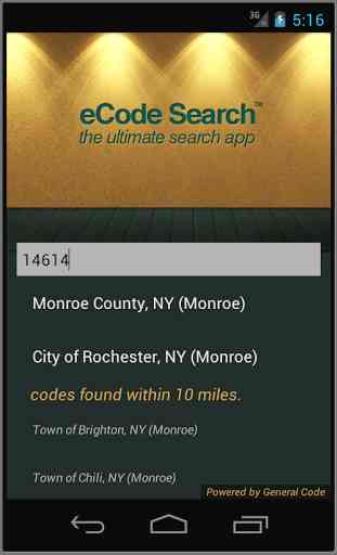 eCode Search 1