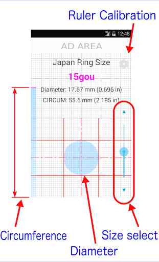 Japan Ring Size Ruler 1