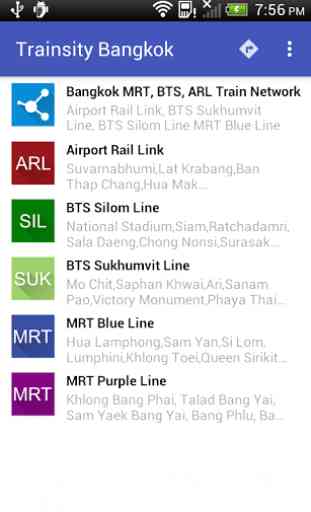 Trainsity Bangkok BTS MRT 1