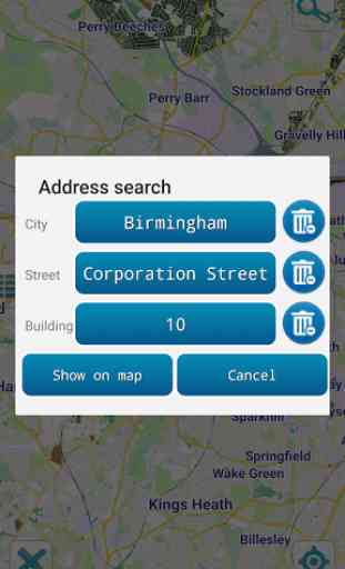 Carte de Birmingham hors-ligne 3