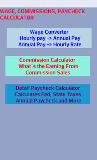 Complete Paycheck Calculator 1