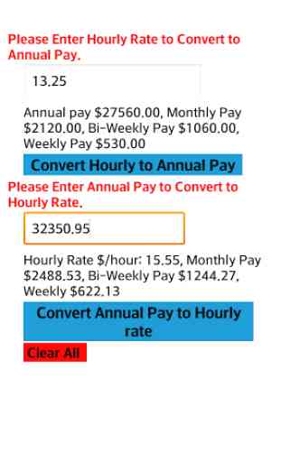 Complete Paycheck Calculator 3