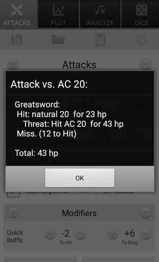 d20 Attack Calc Lite 3