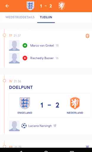 KNVB Oranje, de officiële app 4