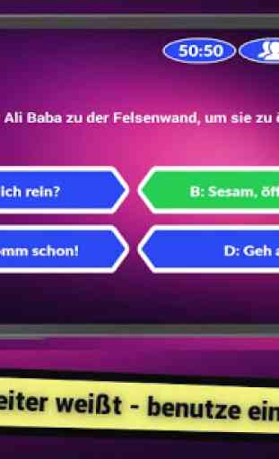 Millionär 2015 Quiz - Deutsch 2