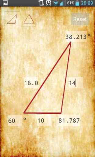 Effortless Triangle Calculator 2