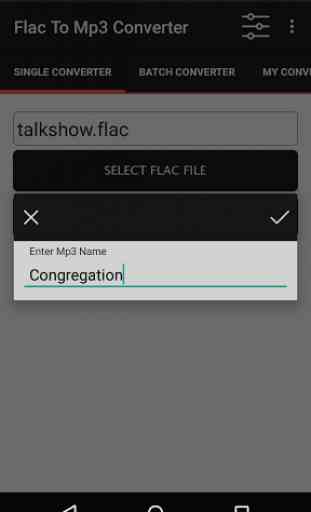 FLAC To MP3 Converter 4