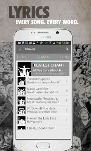 FanChants: Newcastle fans 3