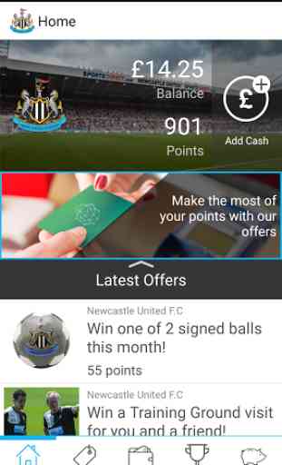Newcastle United F.C. Rewards 1