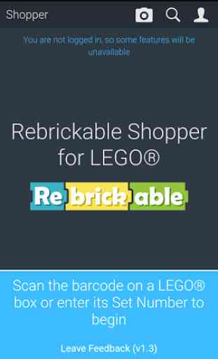 Rebrickable Shopper 1