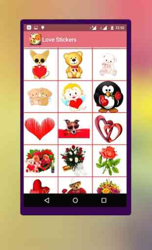 Romantic Love Stickers 3