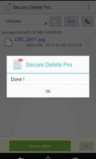 Secure delete Pro 2