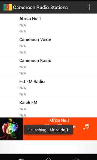 Stations de radio Cameroun 1