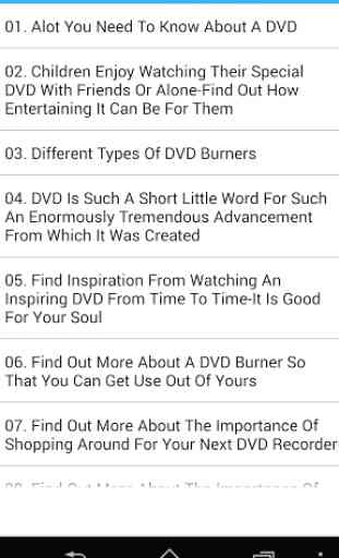 Audiobook - Info About DVD 1
