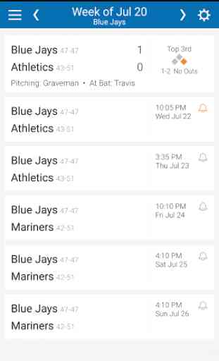 Baseball Schedule Blue Jays 1