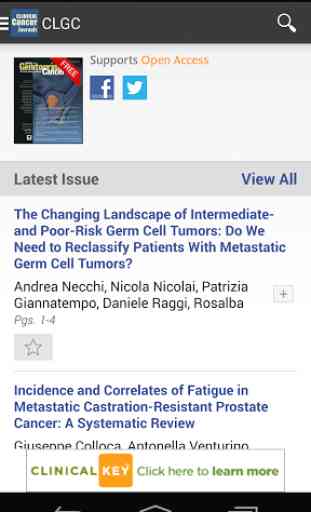 Clinical Cancer Journals 4