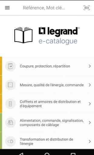 Catalogue Legrand Pro 1