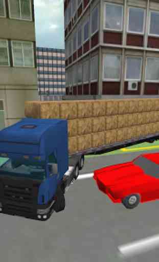 Hay Truck 3D: Ville 4