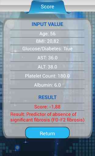 NAFLD fibrosis score 3