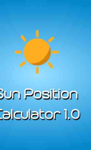 Sun Position Calculator Lite 1