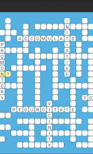 Vocab Recall Crossword 3