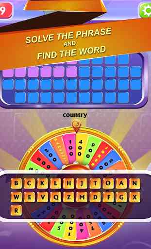 Wheel of Word - Fortune Game 1