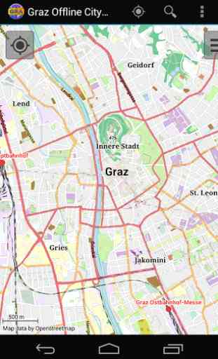 Carte de Graz hors-ligne 1