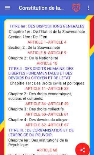 Constitution De La RDC 3