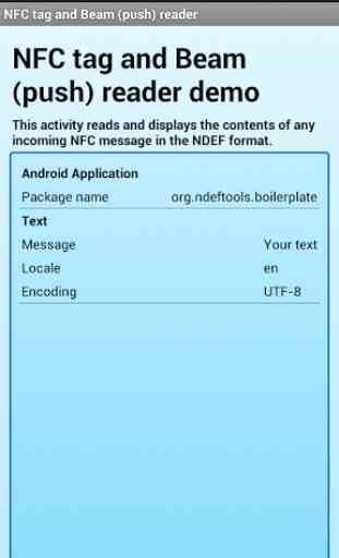 NDEF Tools for Android 3