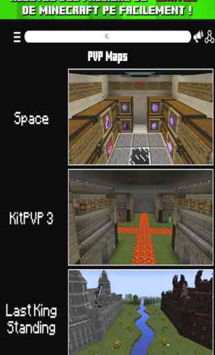 MAPS for MINECRAFT PE ( Pocket Edition ) - Download PVP Map Now ( Free ) 2