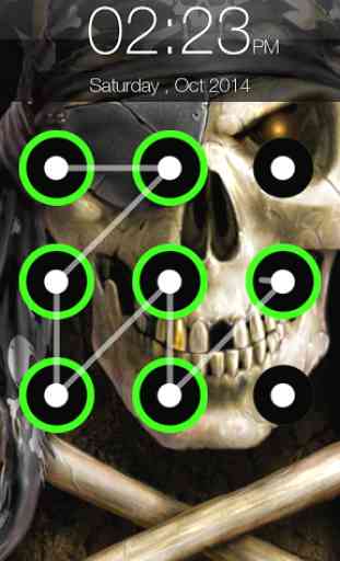 Pattern Lock Skull 1