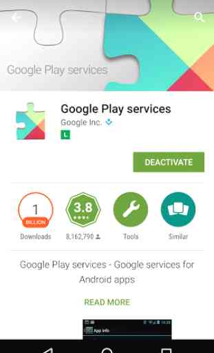 Play Services Information 2