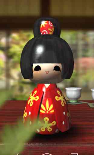 3D Japonaise Geisha Doll 3