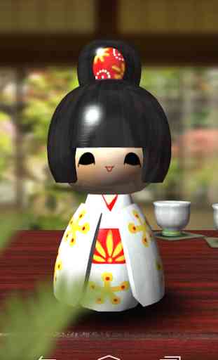 3D Japonaise Geisha Doll 4