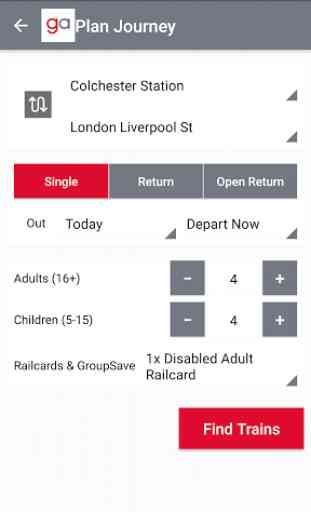 Greater Anglia Tickets 3