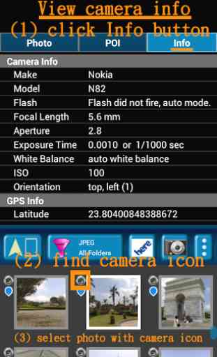 GPS Photo Viewer (use HereMap) 4
