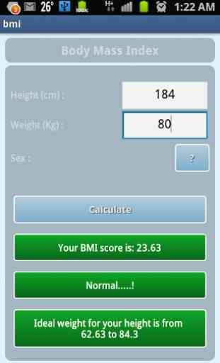 Ideal Weight Calculator 4