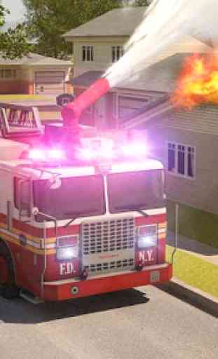 Fire Truck Parking Simulator 1
